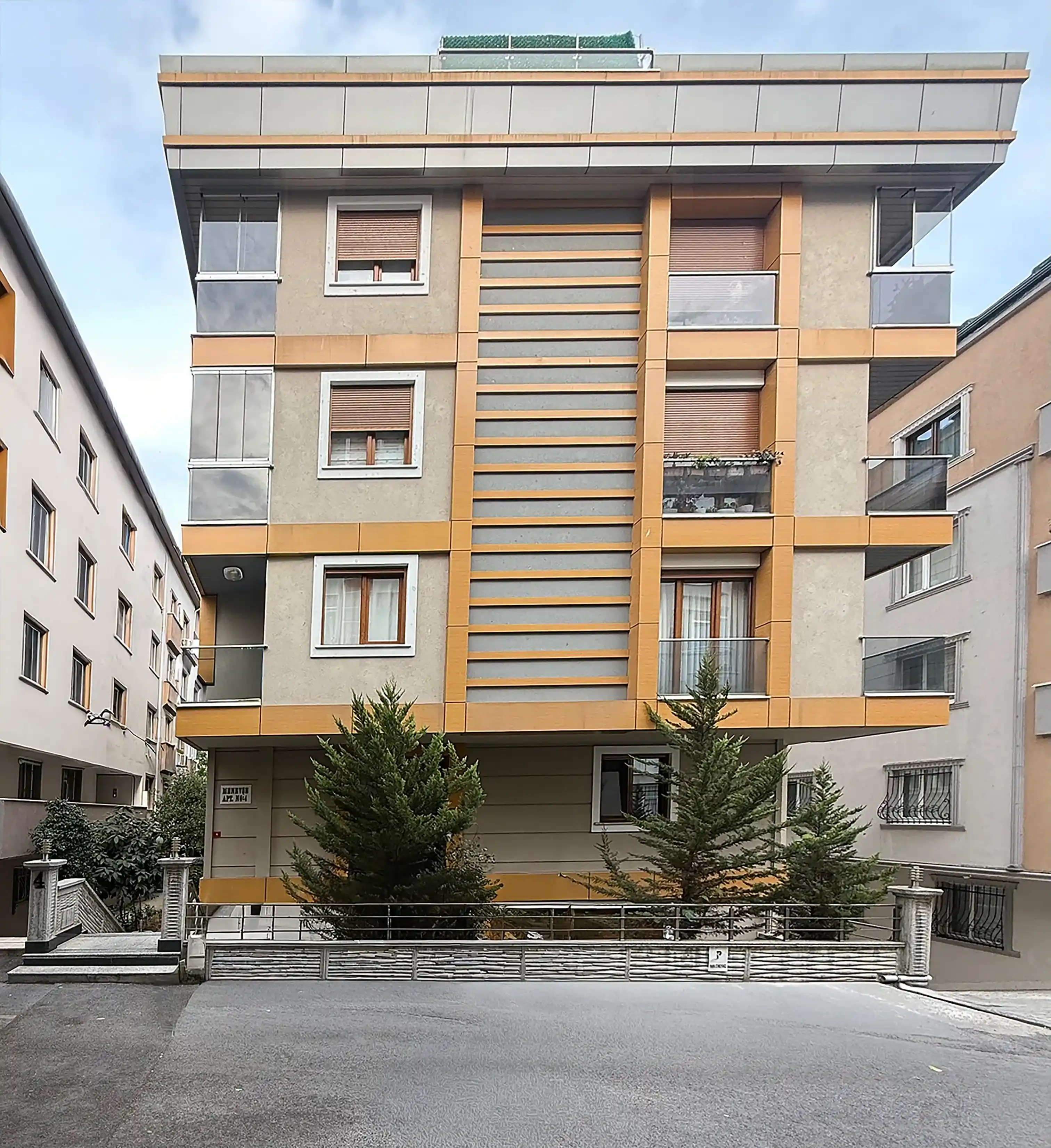 Üsküdar Menevşe Apartmanı Projemiz 